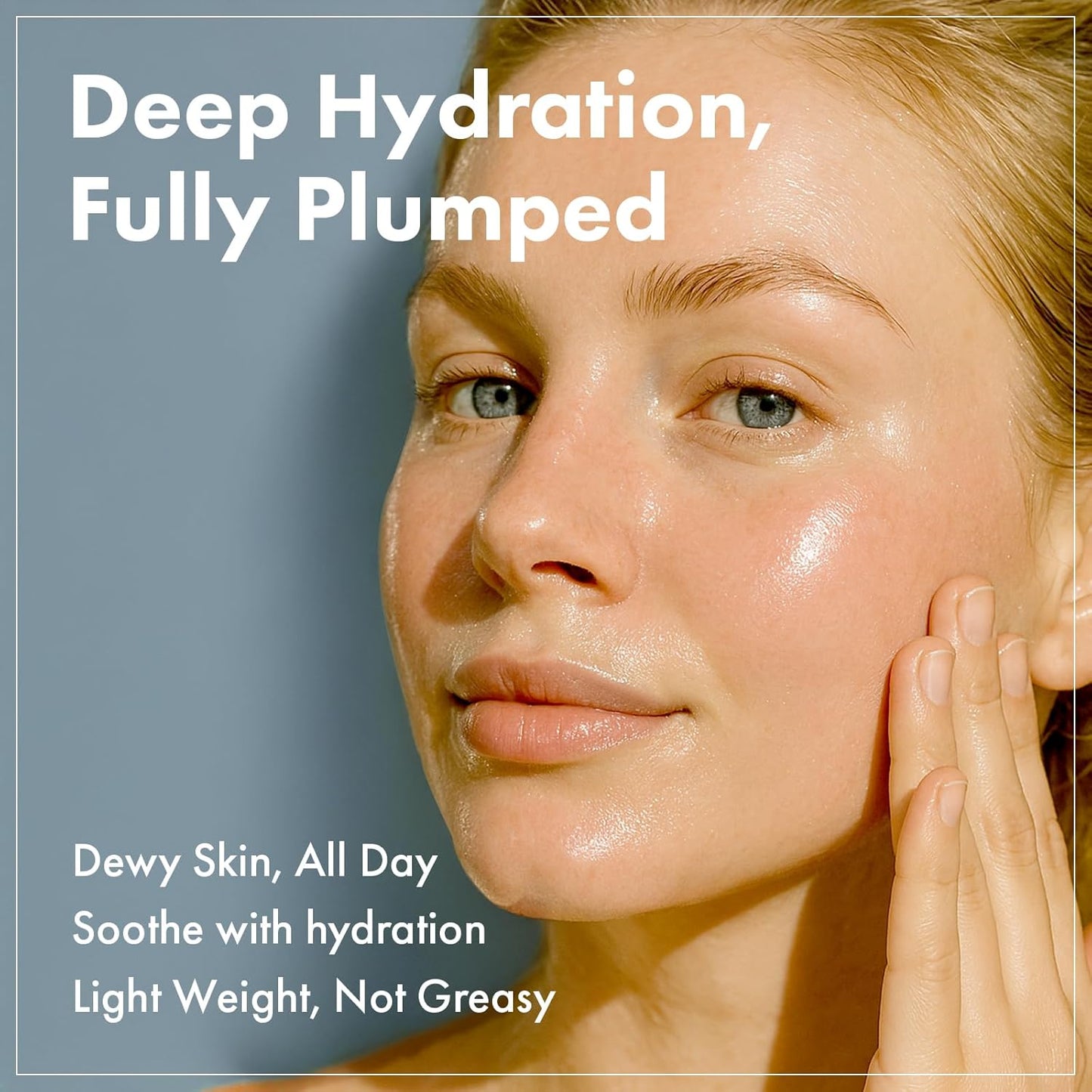 Hyaluronic Acid 9 Cream, Vitamin B5, Collagen, Niacinamide, Centella Asiatica Extract, Long-lasting Hydration, Daily Moisturizer Face Cream, Korean Skin Care, 50ml, 1.69 fl.oz.