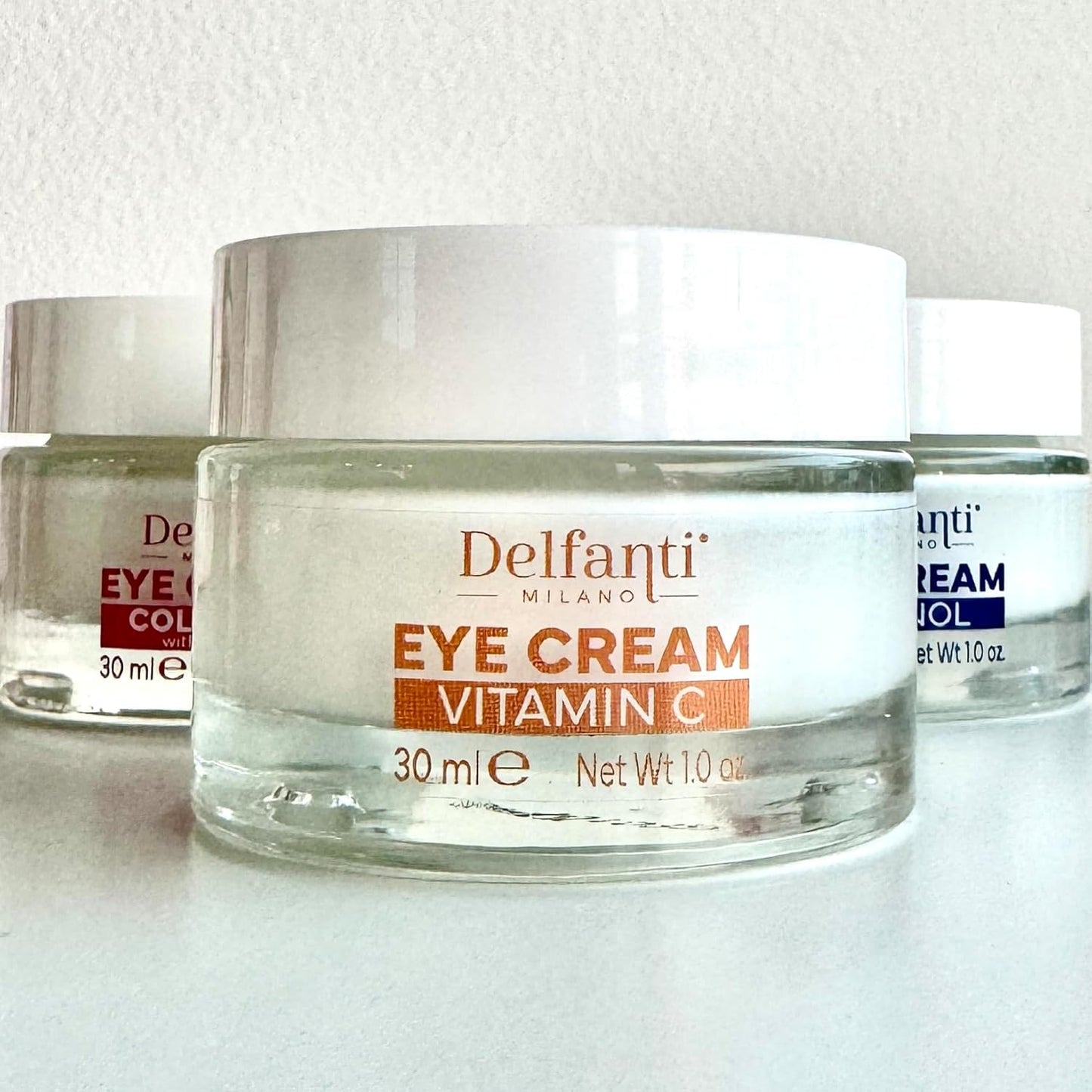 Delfanti-Milano • VITAMIN C EYE CREAM • Fast Result • Vegan • Made in Italy