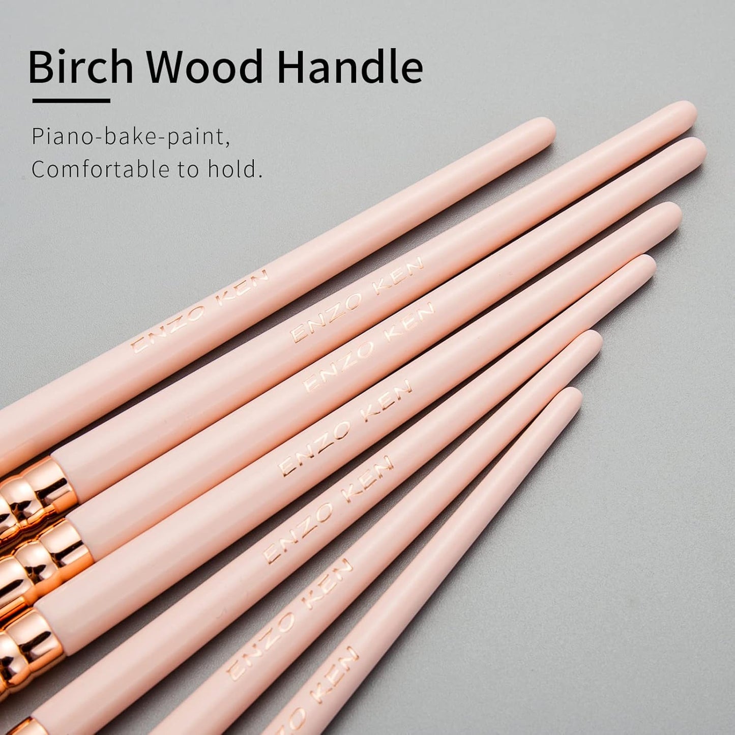 Natural Goat Hair Eye Shadow Brush Set Professional, Blending Eyeshadow Brush Set with Case, Small Nose Contour Brushes, Natural Hair Eyeshadow Brushes, Eye Brush, Eyeshadow Blending Brush.