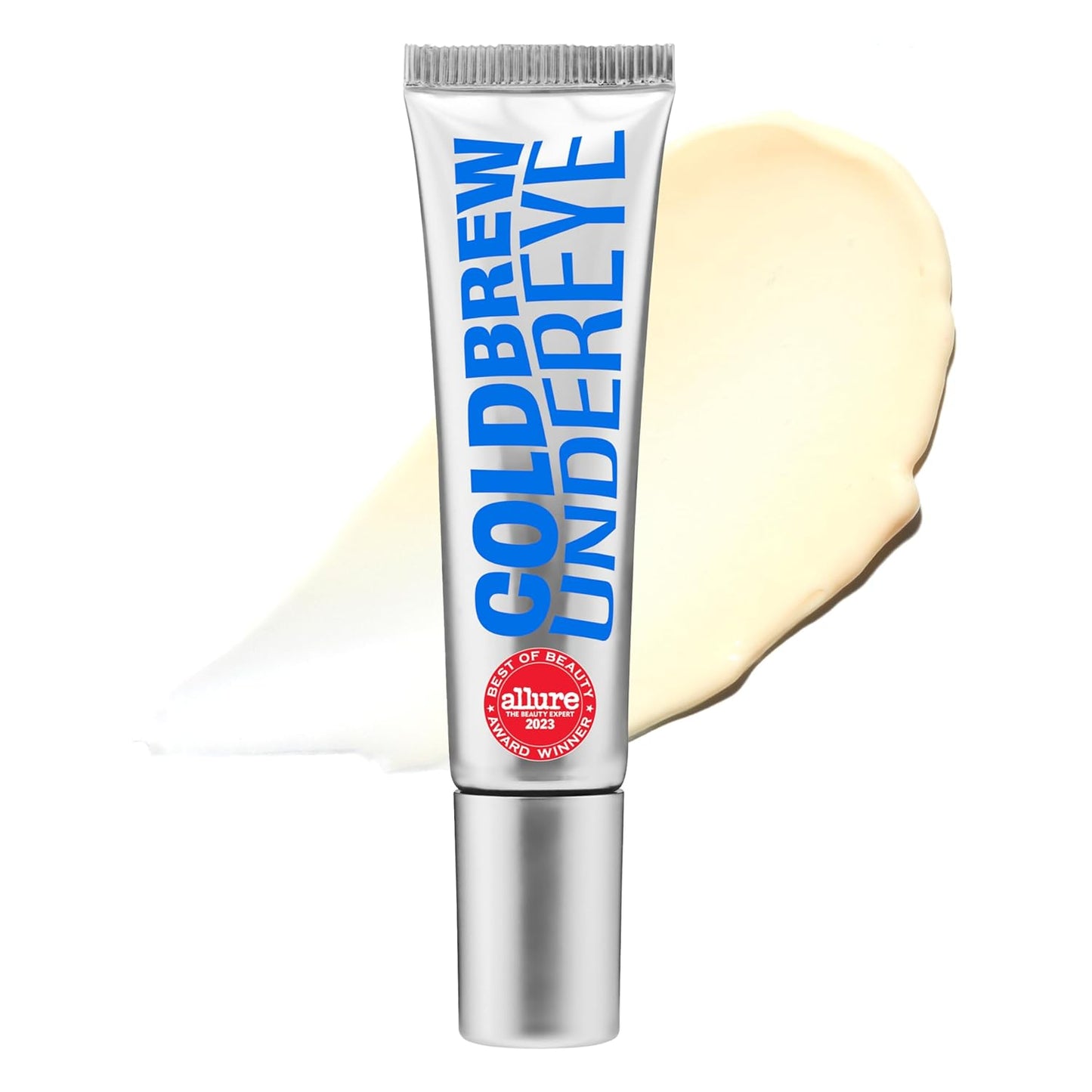 GOOD WEIRD Cold Brew Undereye - Vegan Caffeine Under Eye Serum Cream for Dark Circles and Wrinkles | For Men and Women | Brightening and Smoothing | Subtle Shimmer | Allure Award Winner 0.42 fl. oz.