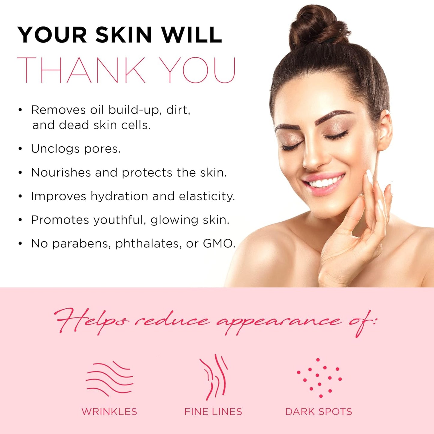 Azure Cosmetics Rose Gold Hydrating Peel Off Face Mask- Anti Aging, Toning & Rejuvenating - Removes Blackheads, Dirt & Oils - With Gold and Rose Water - Skin Care - 150mL / 5 fl.oz.