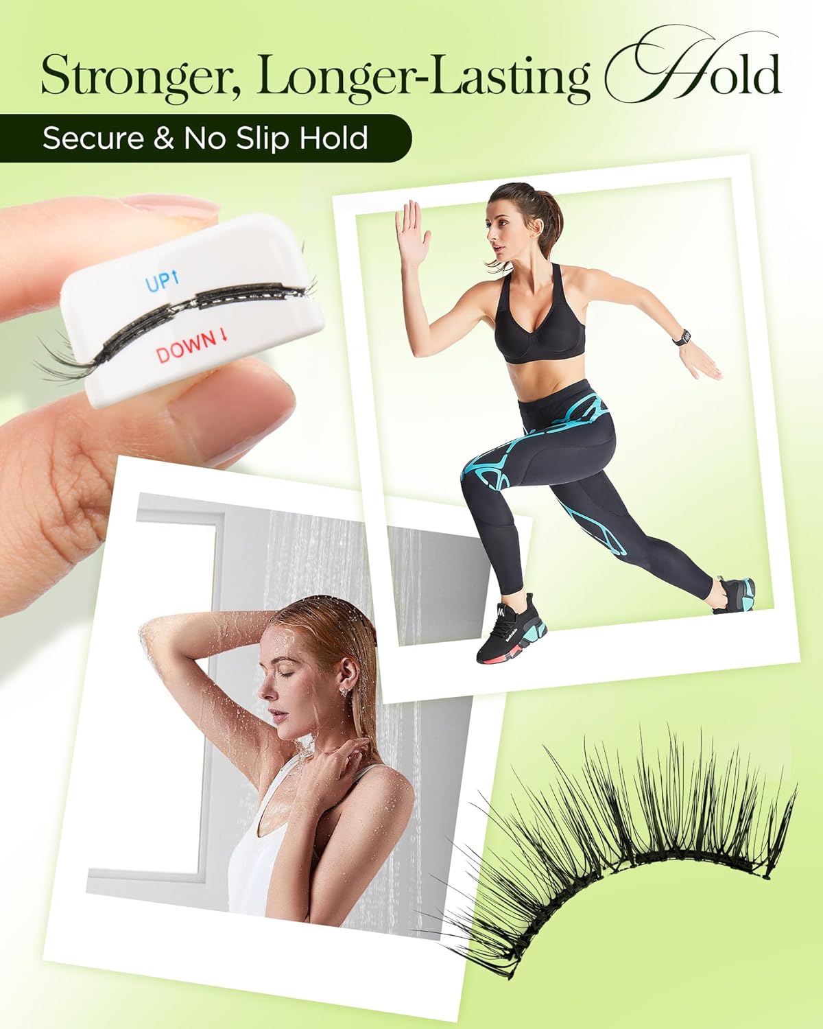 BEYELIAN Magnetic Eyelashes with Applicator Kit, Reusable Natural Look False Lashes, No Glue Needed Soft Magnetic Lashes for Eye MAC-100 (Lightweight & Comfortable)