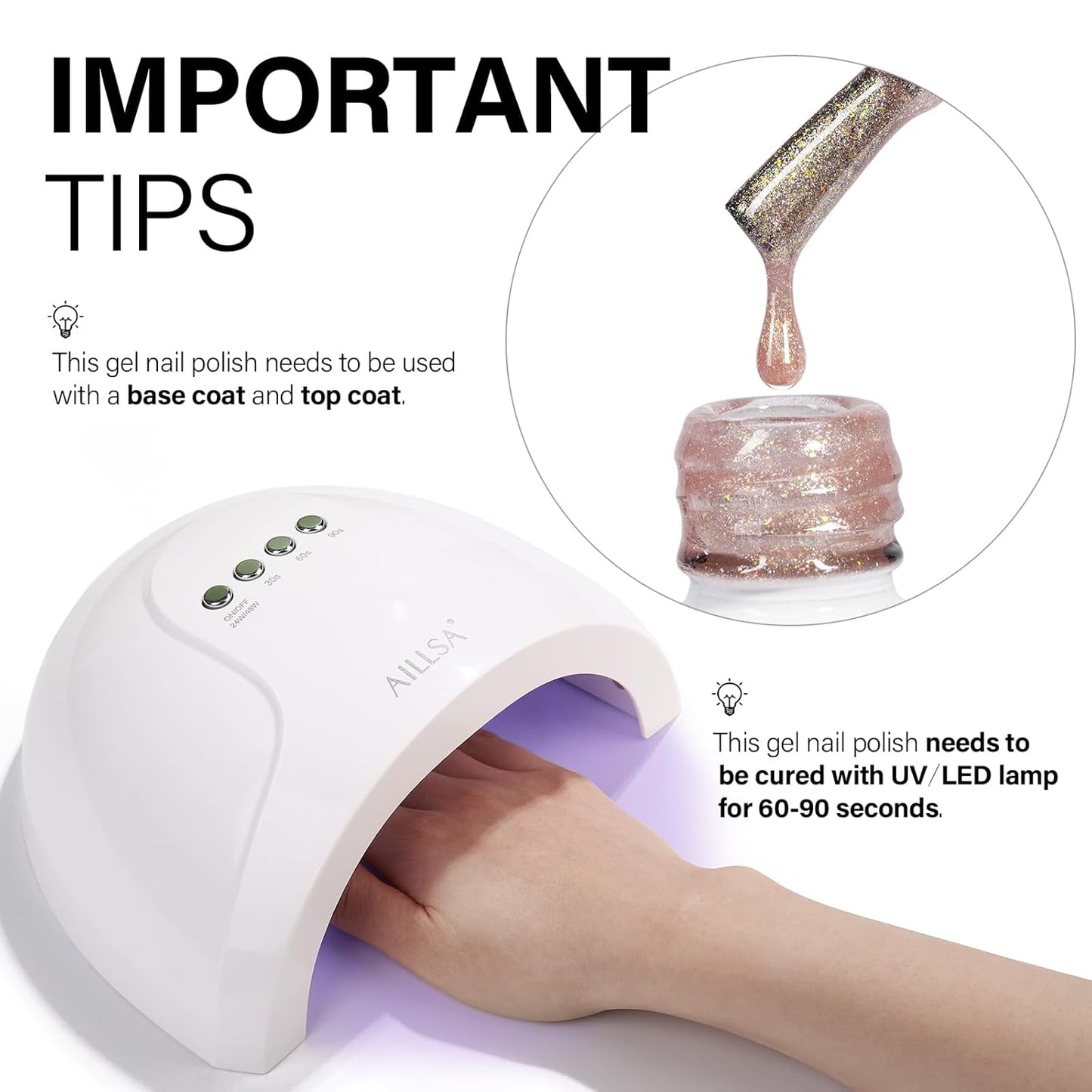 AILLSA Cat Eye Gel Nail Polish Nude Glitter Gel Polish Iridescent Holographic Gold Fall Gel Polish Gel Shimmer Sparkle Soak Off U V Gel with Magnet Stick for Nail Art Salon DIY at Home 0.27 Fl Oz GE29