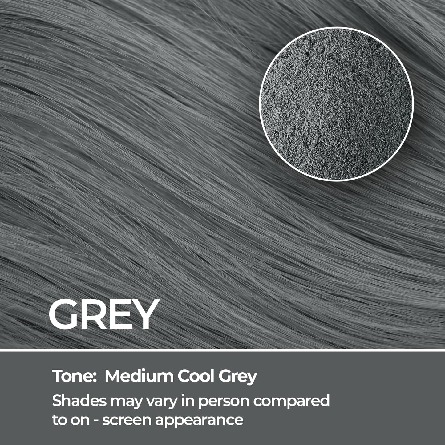 Keratin Hair Fibers for Men & Women - Fill In Fine or Thinning Hair, Instantly Thicker, Fuller Looking Hair (Gray 30g)