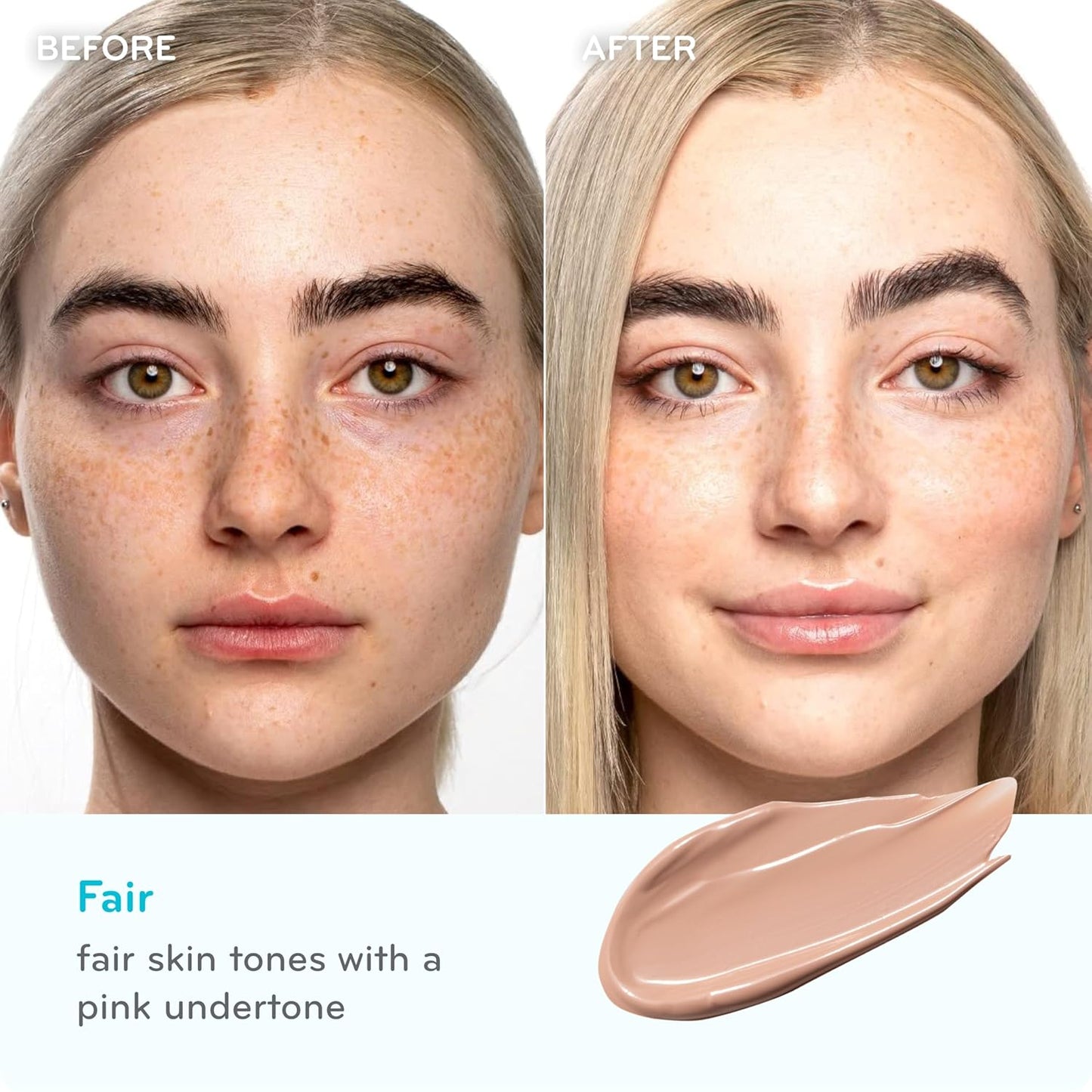 pürlisse Youth Glow Vitamin C CC Cream with SPF 50 - Color Corrector Enriched with Sea Buckthorn, Vitamin C & Hyaluronic Acid - Boosts Radiance & Youthfulness - Paraben-Free - Fair (1.4 oz)