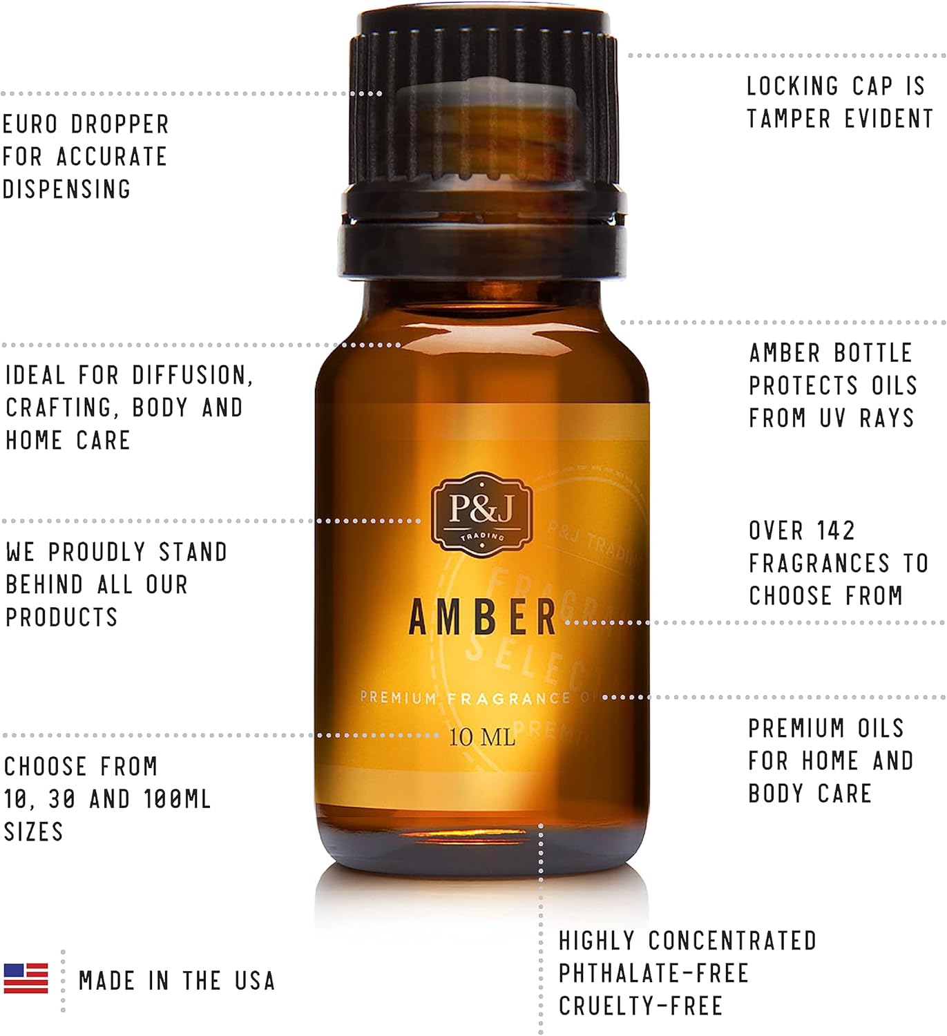 P&J Trading - Bamboo Scented Oil 100ml - Fragrance Oil for Candle Making, Soap Making, Diffuser Oil