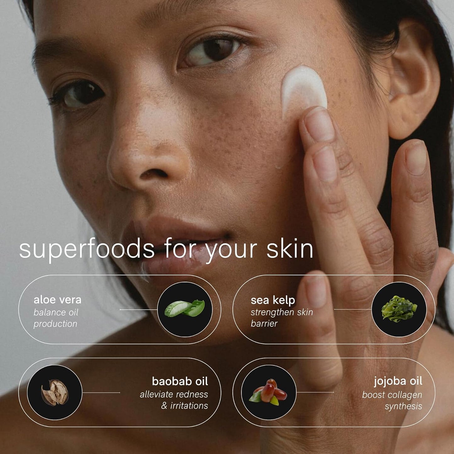 Jack Henry Super Face Cream - Lightly Scented Lightweight Hydrating Facial Moisturizer for Men & Women - Suitable for All Skin Types - Organic & Plant-Based (2 oz)