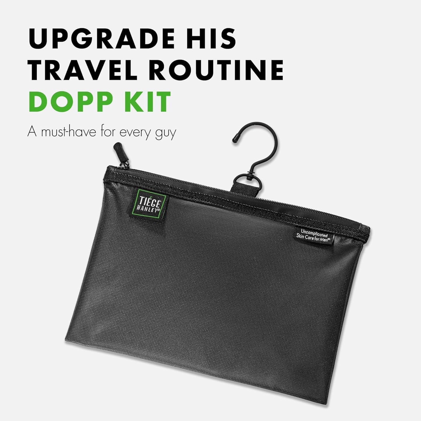 Tiege Hanley Mens Skin Care Gift Box Set, Platinum - Men's Skincare Set Includes Face Wash, AM & PM Moisturizer, Scrub, Eye Cream, Clay Mask, Retinol Stick, Body Wash, Deodorant, Lip Balm