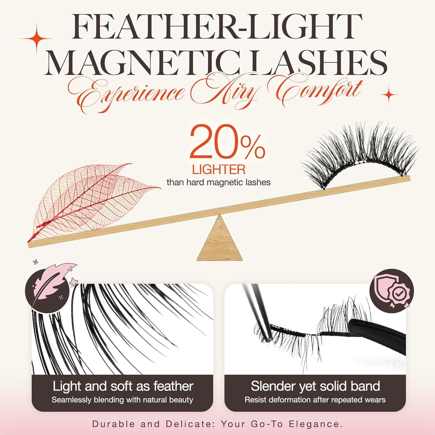 LASHVIEW Upgrade Magnetic Eyelashes with Applicator,Reusable Soft Magnetic Eyelashes Natural Look, No Glue Needed,Easy to Wear and Remove,RC24P