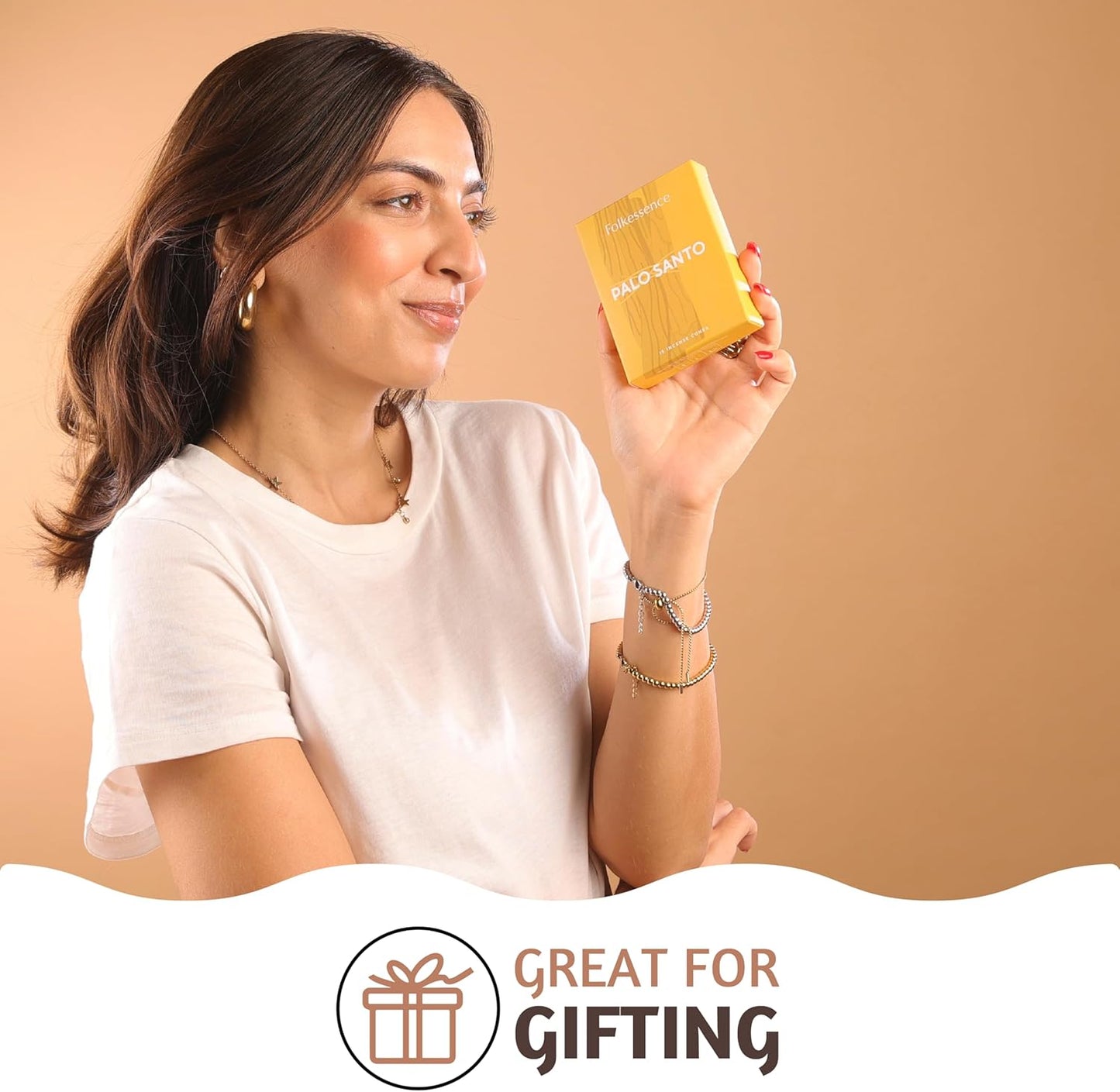 Folkulture Incense Cones Scented, Set of 2 Inscents-Cones (30 Cones), Natural Fragrances - White Sage Insence Cones for Relaxation, Aromatherapy, Palo Santo & White Sage