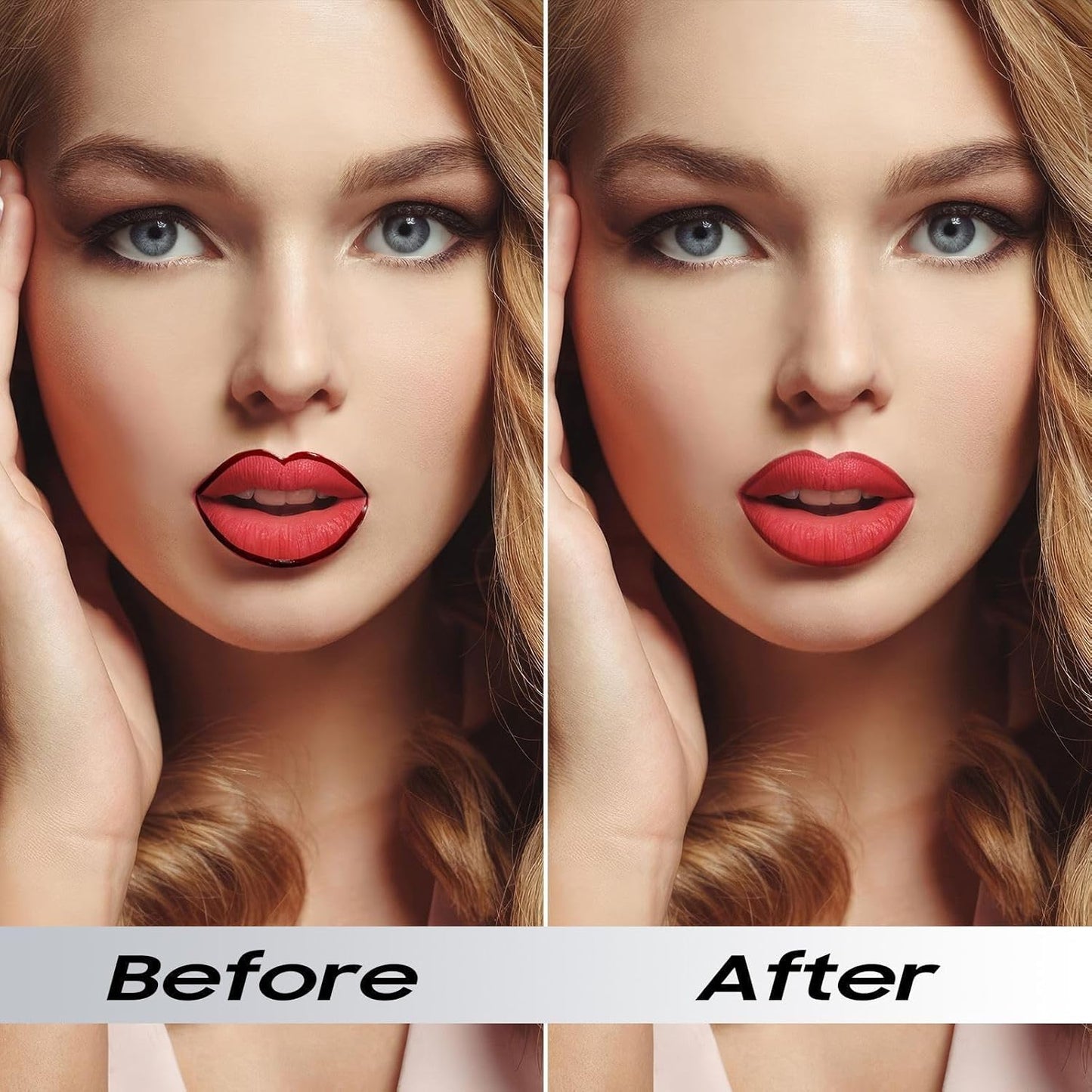 Lip Stain Peel Off - Lip Liner Waterproof, Lip Liner Stain Transfer Proof & Plumping, Moisturizing Non-Stick Cup Matte Finish Stay On All Day, Coral Color