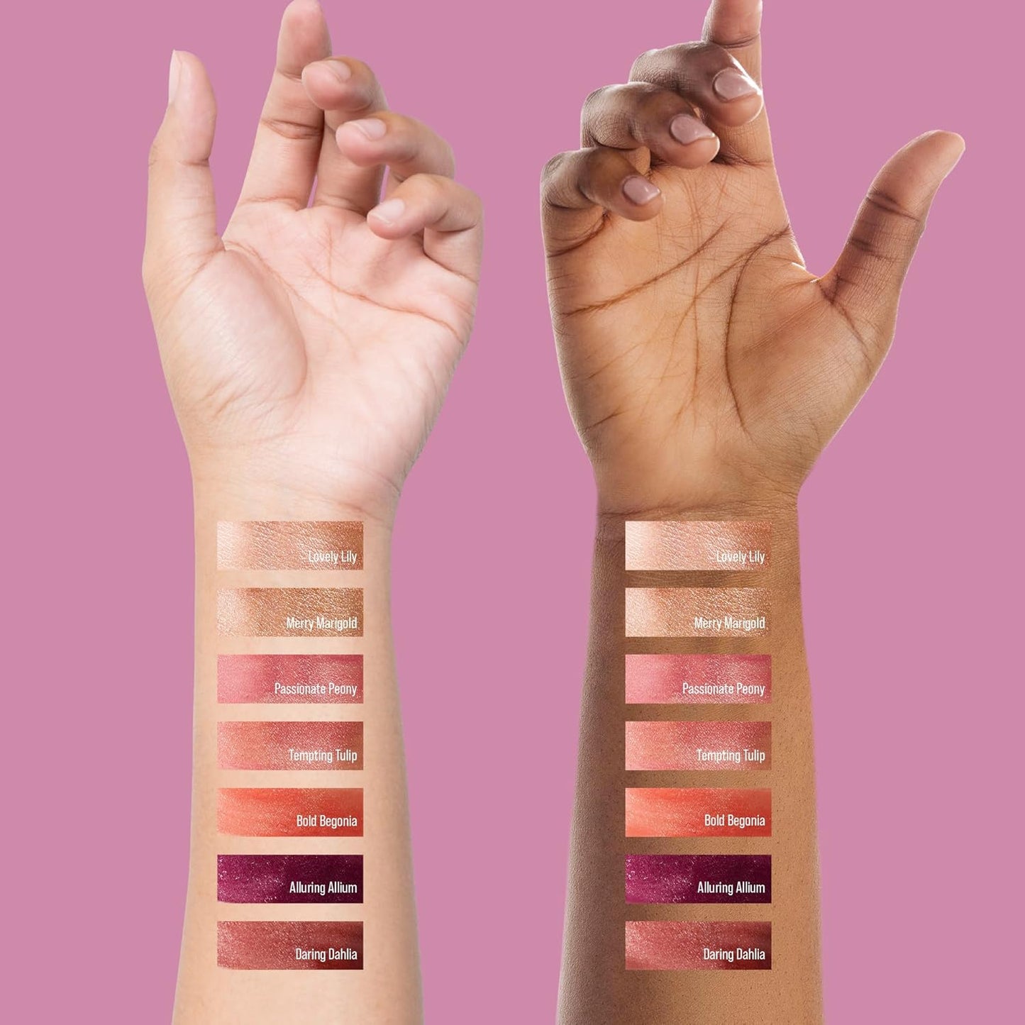 Kiss New York Professional Pearl Liquid Blush Beauty Wand, High Pigment Glow for Cheek, Eye & Lip, Non-Greasy Hydration Lightweight with Sponge-Tip Applicator (Passionate Peony)