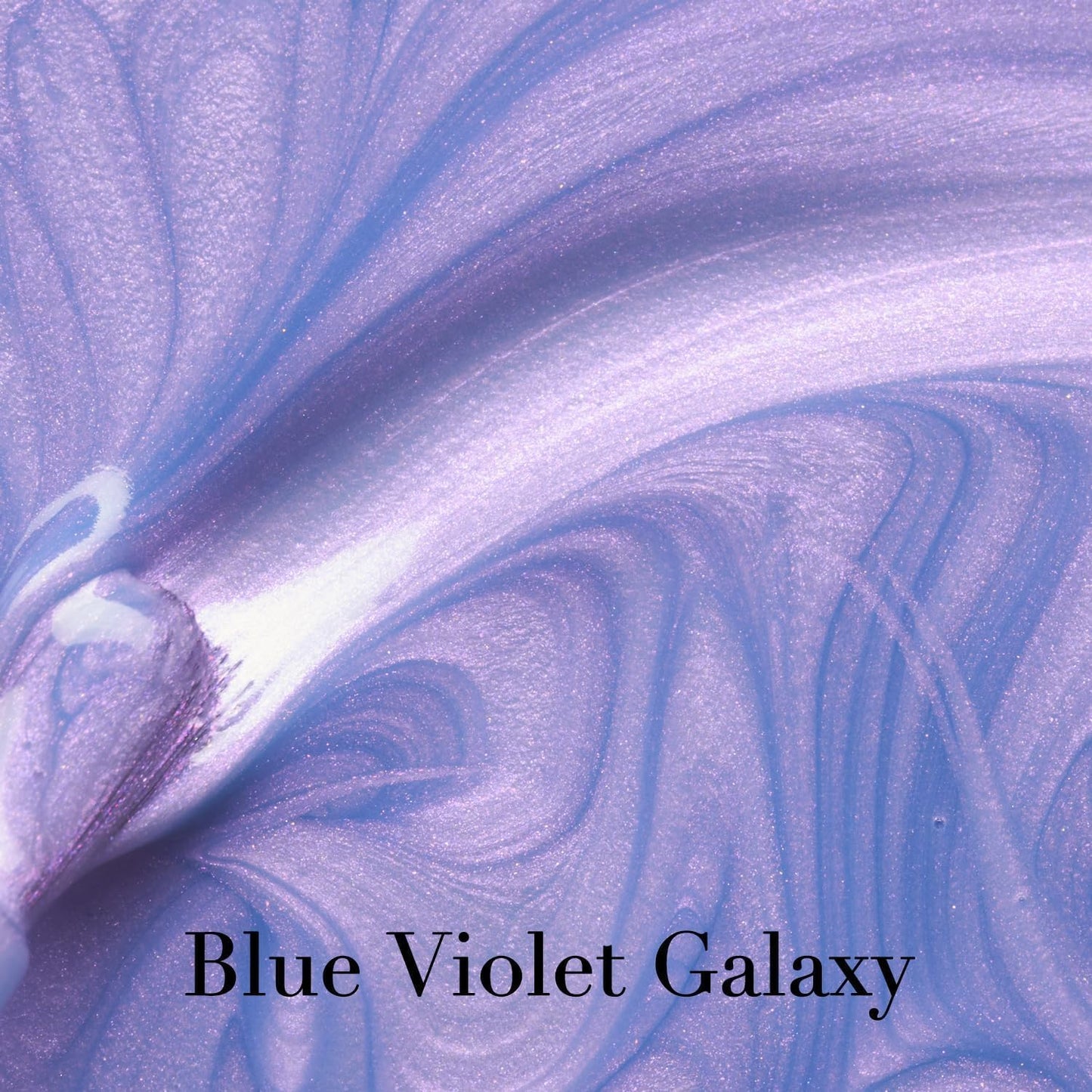 AZUREBEAUTY Blue Purple Violet Galaxy Quick Dry Complete Natural Super Lustrous Nail Enamel Polish,Professional for DIY Manicure and Pedicure at Home