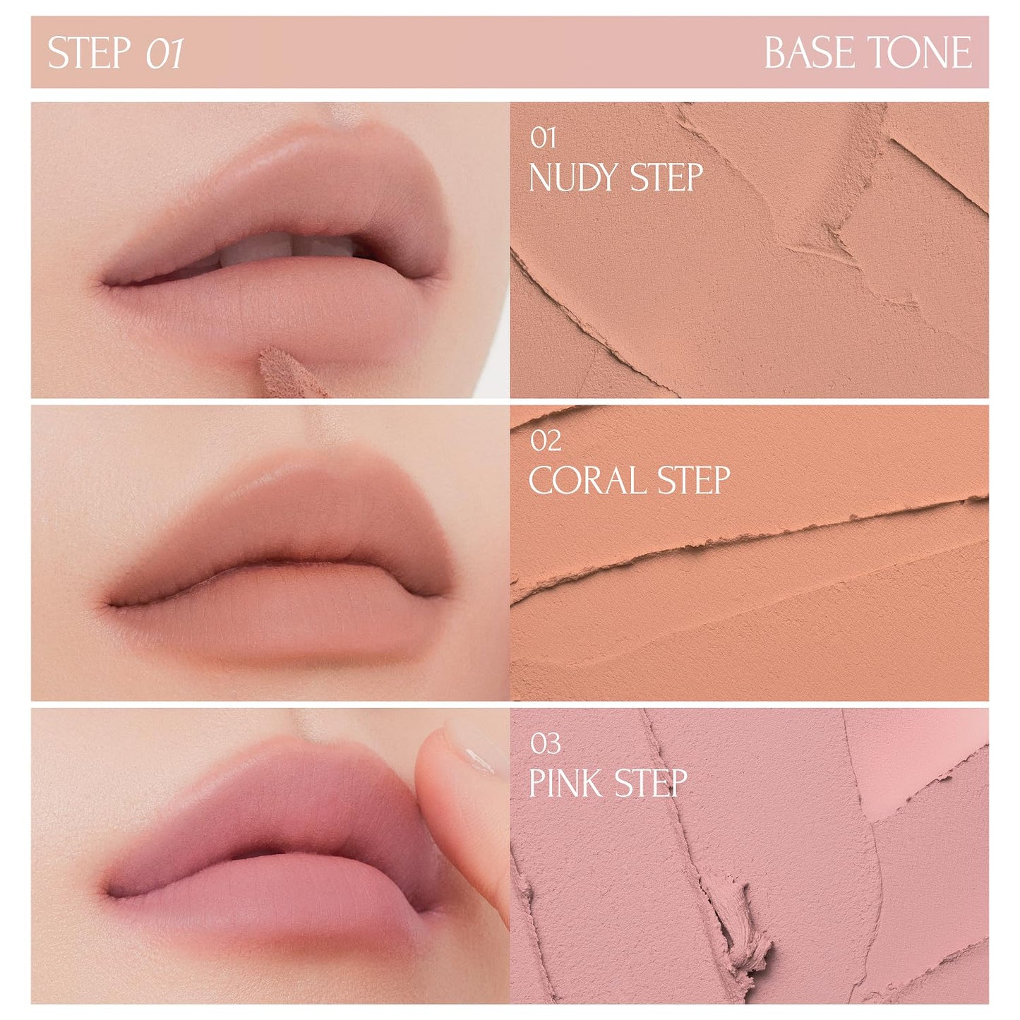 Tie Up Cover Tint - Waterproof & Long Lasting Lip Stain for Women - Korean Base Nude Tint Stick - Kbeauty Matte Gloss - Mood Color Changing (04 FADED FIG, 0.2 Fl oz)