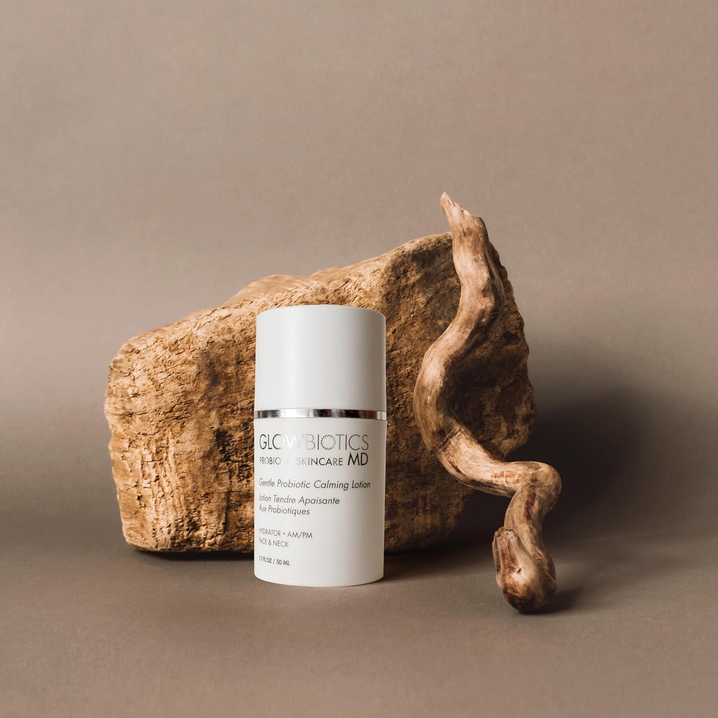 Glowbiotics Gentle Probiotic Calming Lotion: Lightweight Moisturizer for Soothing Hydration, Reduces Redness & Irritation | With Hyaluronic Acid & Shea Butter