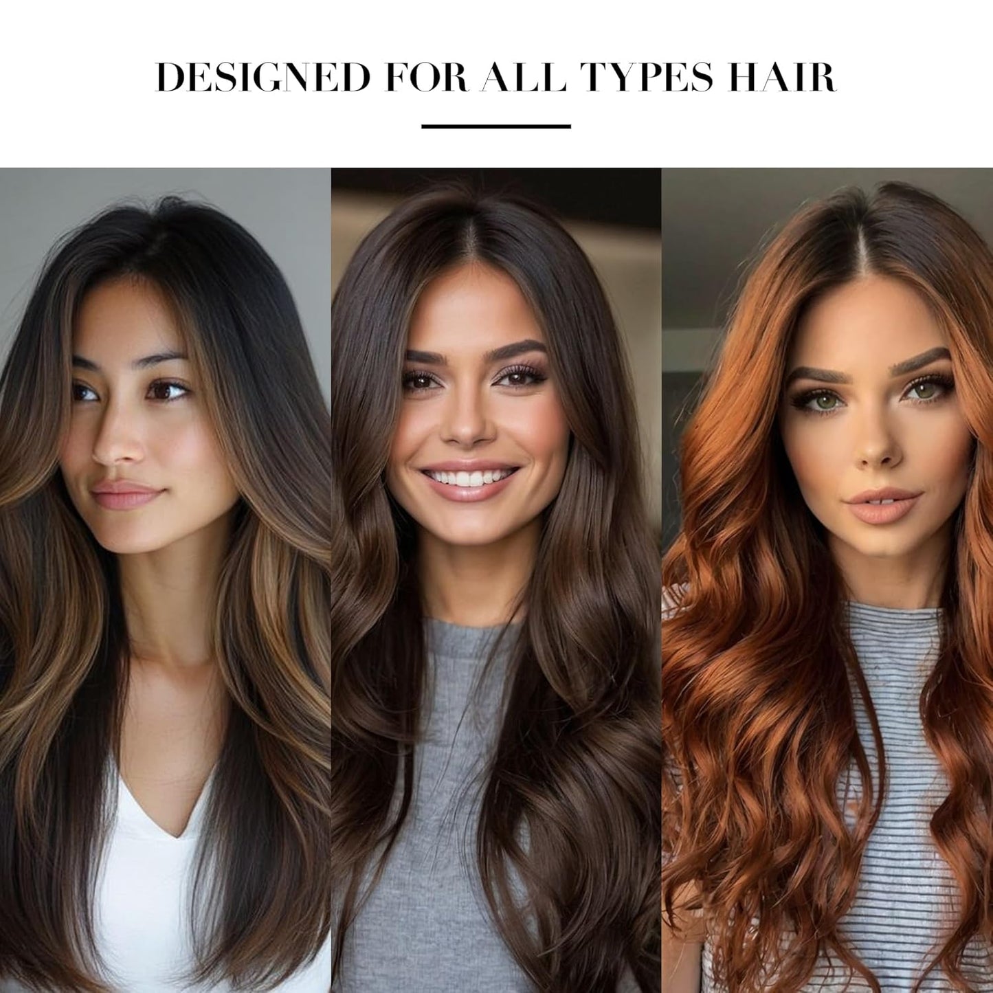 Bamboo Paddle Hairbrush with Steel Bristles for Anti-Static Detangling & Scalp Massage – Wooden Handle Brush for Hair Growth, All Hair Types