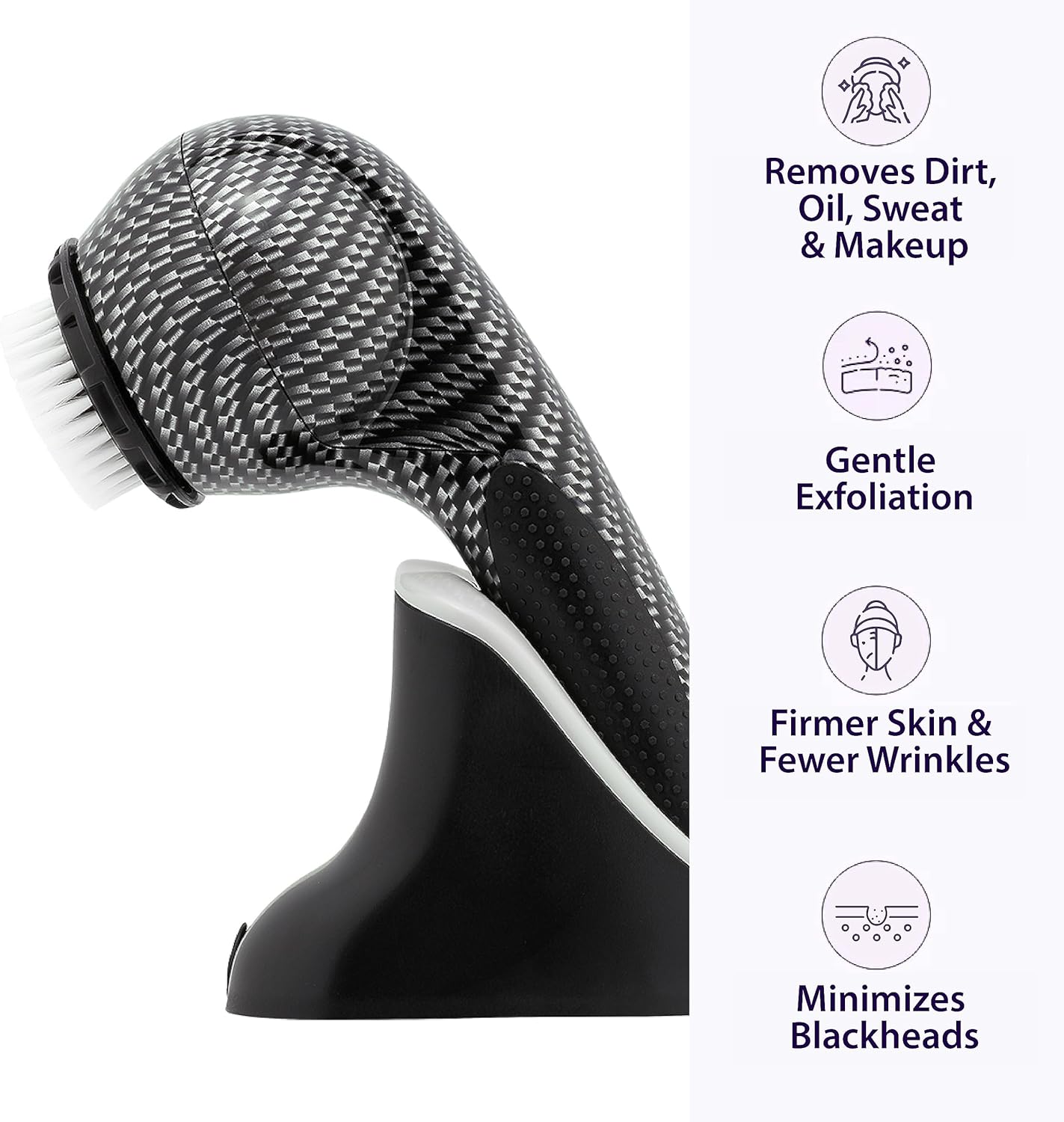 Michael Todd Beauty - Soniclear Elite - Facial Cleansing Brush System - 6-Speeds - Face Cleansing Brush & Exfoliating Body Scrubber