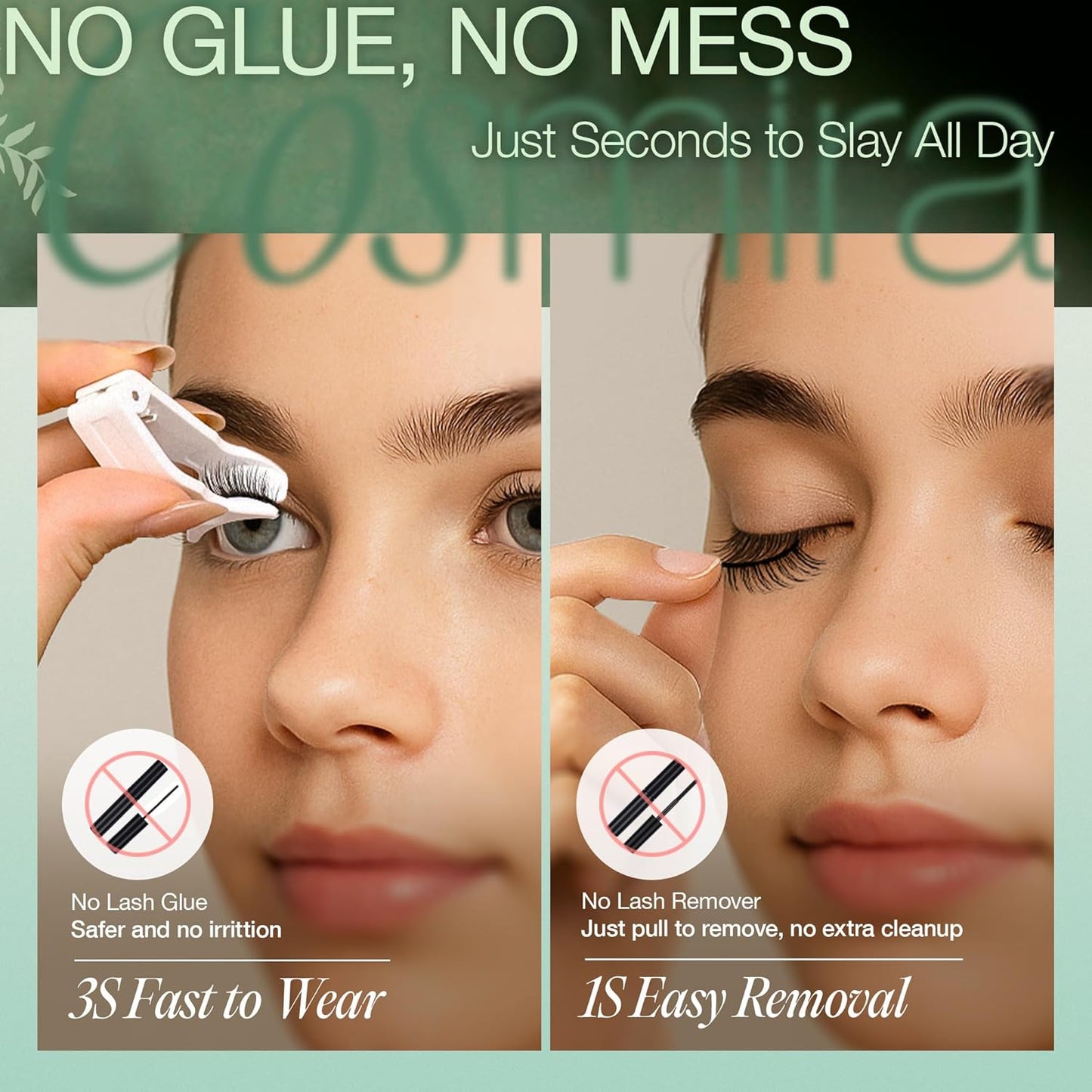 LASHVIEW Upgrade Soft Magnetic Eyelashes with Applicator, Reusable Soft Magnetic Lashes Natural Look, No Glue Needed,Comfort& Convenient Portable All-in-One Box (L14)