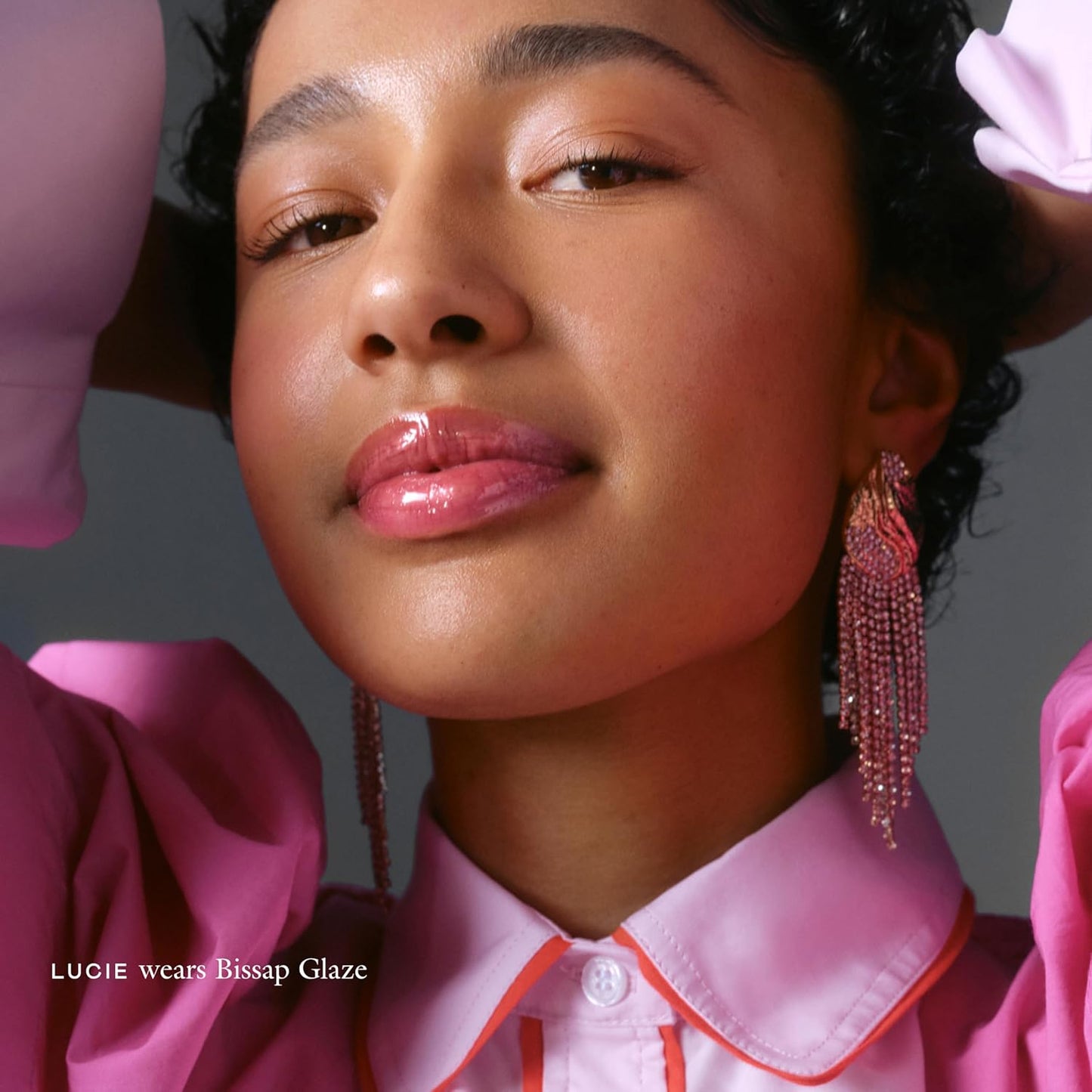 EADEM Le Chouchou Lip Softening Balm, Lip Gloss for Women, Lip Plumper & Lip Mask, Overnight Hydrating & Moisturizing Luxury Lip Balm, 0.5 oz, Bissap Glaze