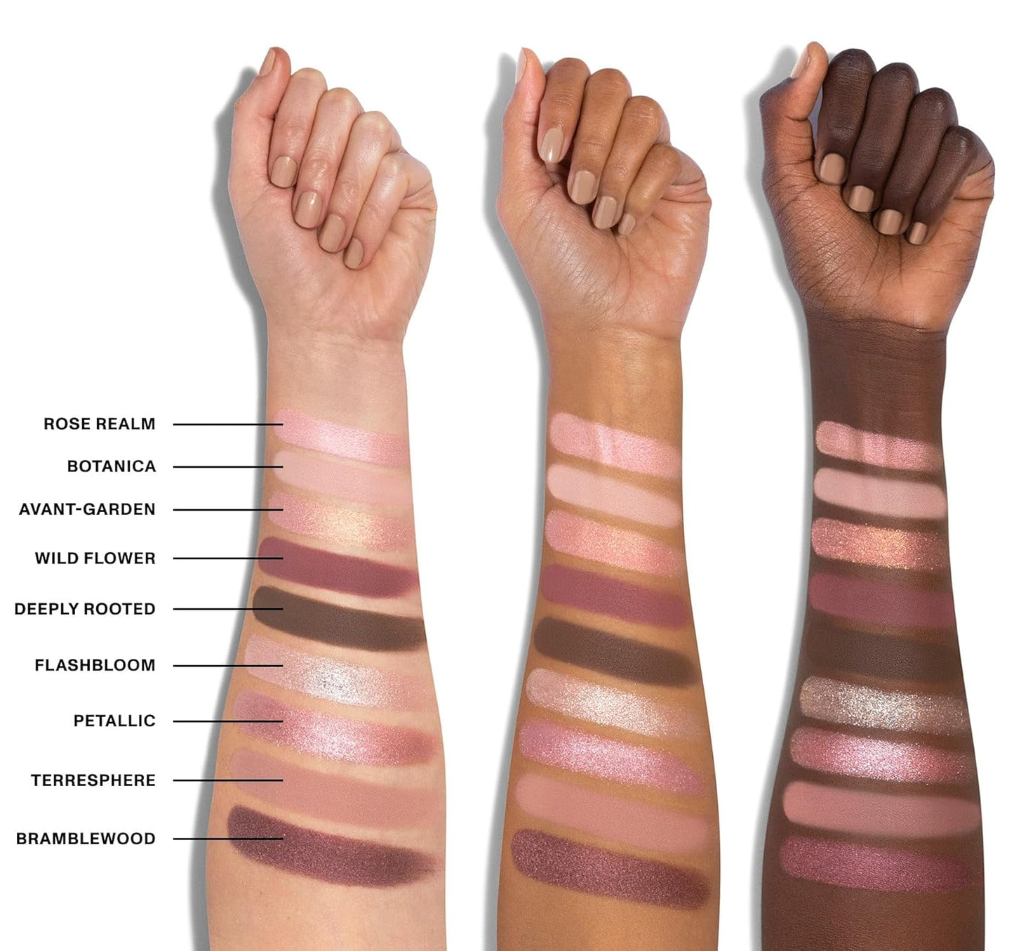 Morphe Makeup Palette - Power Multi-Effects Palette with Mattes, Shimmers, Duochromes & Silk Slip Toppers - Made to Build, Blend & Layer for Everyday Versatile Makeup Looks - Floralisse (0.65 oz)