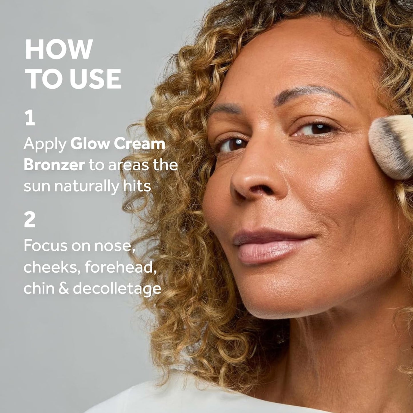 No7 Pro Artist Soft Glow Cream Bronzer Makeup - Blendable Bronzer Cream with a Lightweight Formula - Customizable Face Makeup for a Natural, Sun-Kissed Glow - Deep (1.26 Oz)