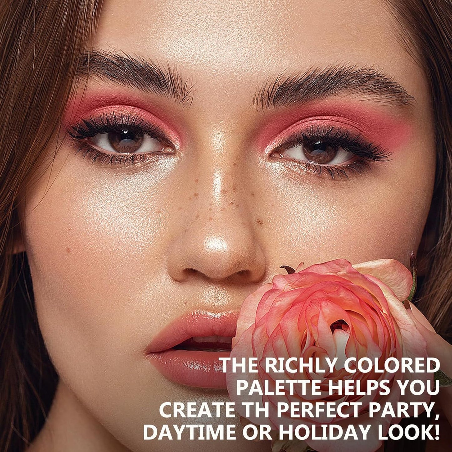 Boobeen 15 Colors Eyeshadow Palette, Highly Pigmented Matte and Shimmer Eye Shadow (with smudger), Soft Powder Eye Makeup Palette for Women and Girls, Create Flawless Glam Eye Looks