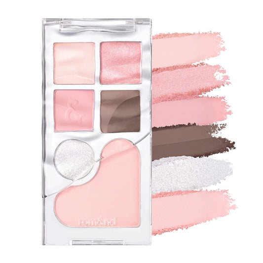 rom&nd Bare Layer Palette 02 Strawberry Mood