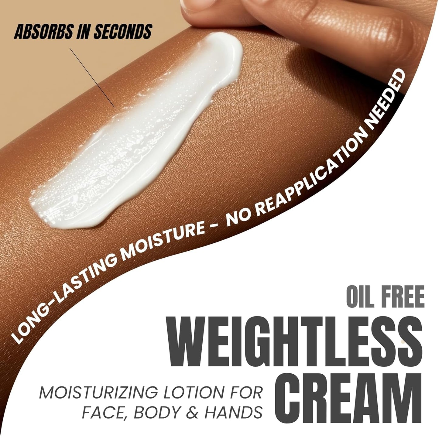 Vitamin C Body Lotion with Ceramides & Stem Cells, Anti-Aging Moisturizer Cream for Noticeably Youthful, Even Skin Tone, Lightweight, Fragrance-Free, 16.9 oz, 2-Pack