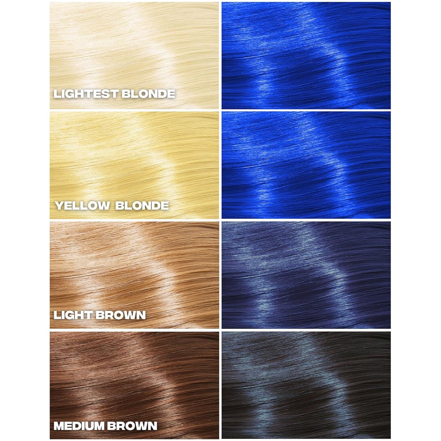 Good Dye Young Semi-Permanent Hair Color, Vegan and Cruelty-Free Blue Hair Dye, Last up to 24 Washes, Non-Damaging Conditioning Hair Color (5FL OZ, Blue Ruin)