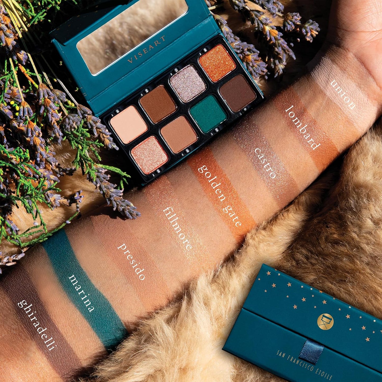 Viseart Paris Petit Pro Luxe Eyeshadow Makeup (San Francisco Étoile)