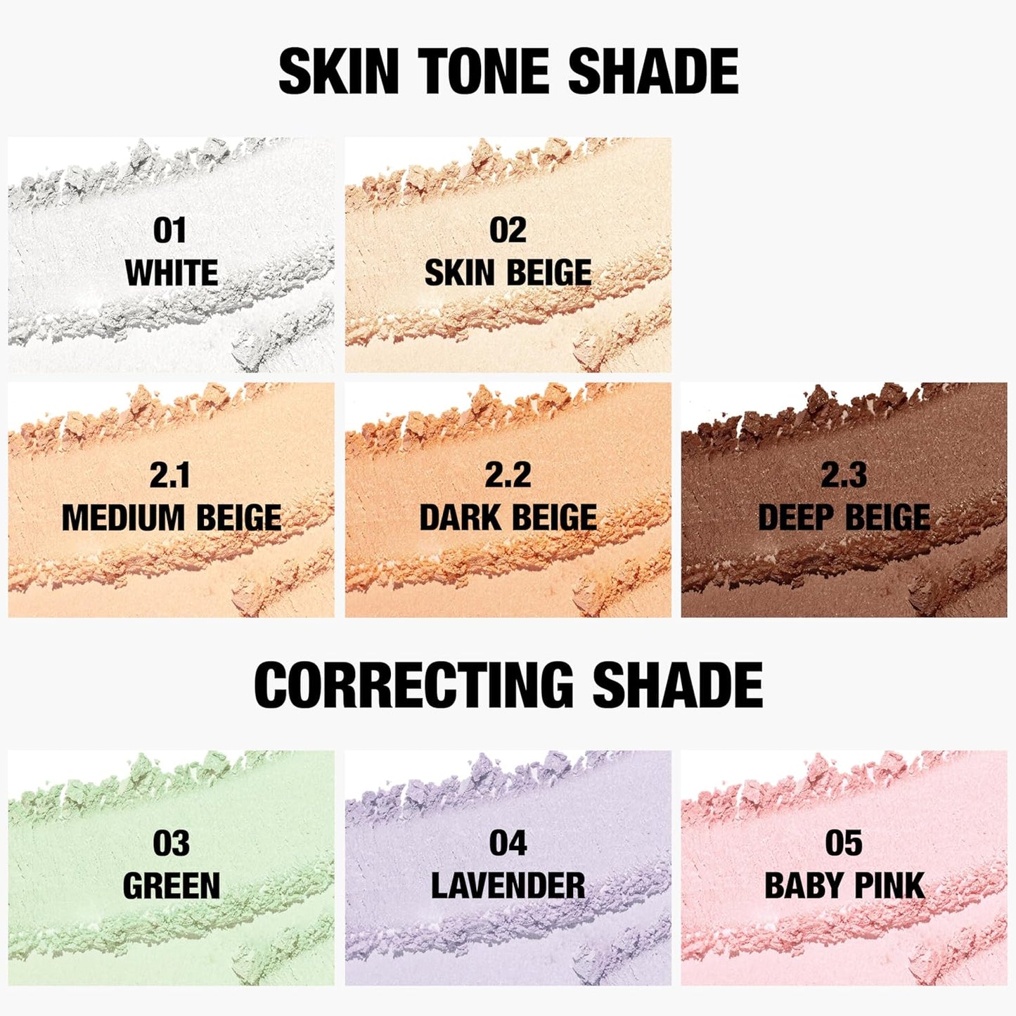 TFIT Translucent Set Finishing Powder - Sebum Control Face Loose Powder, Matte & Silky Finish, Lightweight, Long-lasting, Korean Makeup Setting Powder (2.3 Deep Beige, 0.24 Oz.)