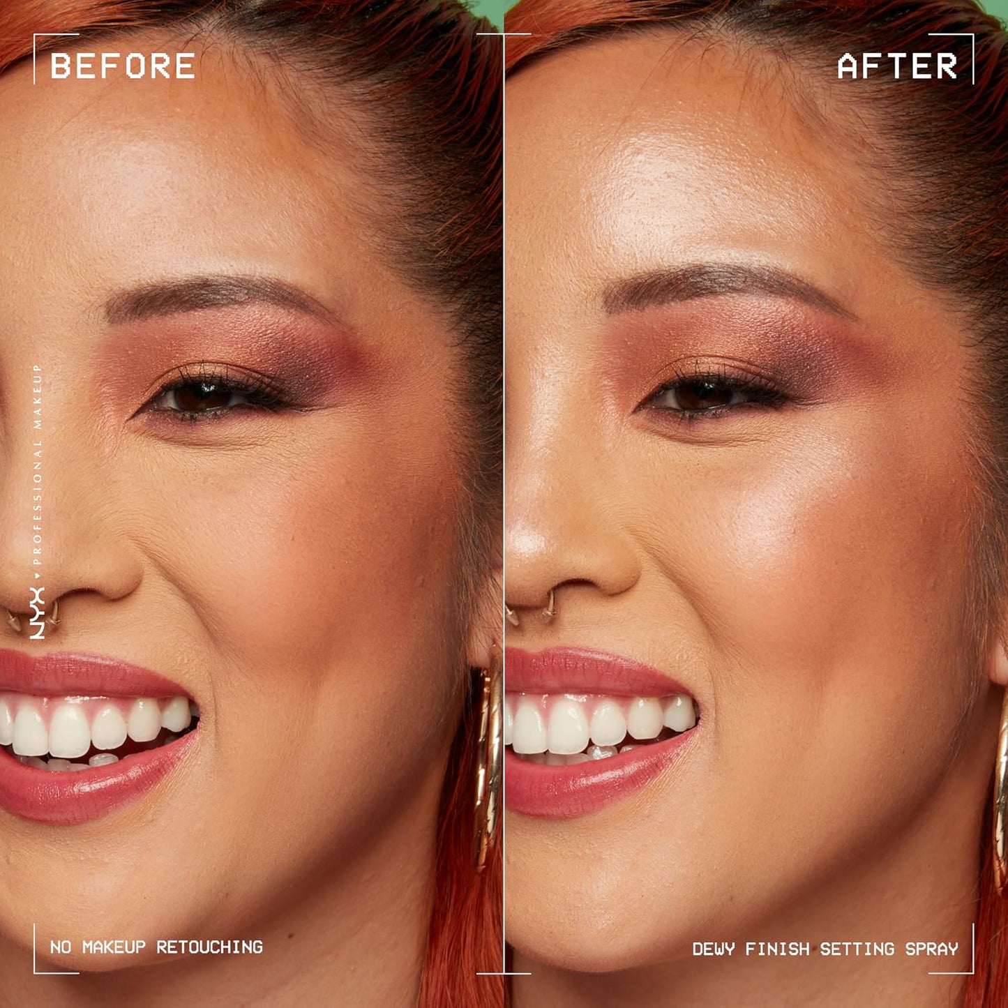 NYX PROFESSIONAL MAKEUP Makeup Setting Spray, Matte + Dewy Finish ( Pack Of 2), Setting Spray for 16HR Make Up Wear