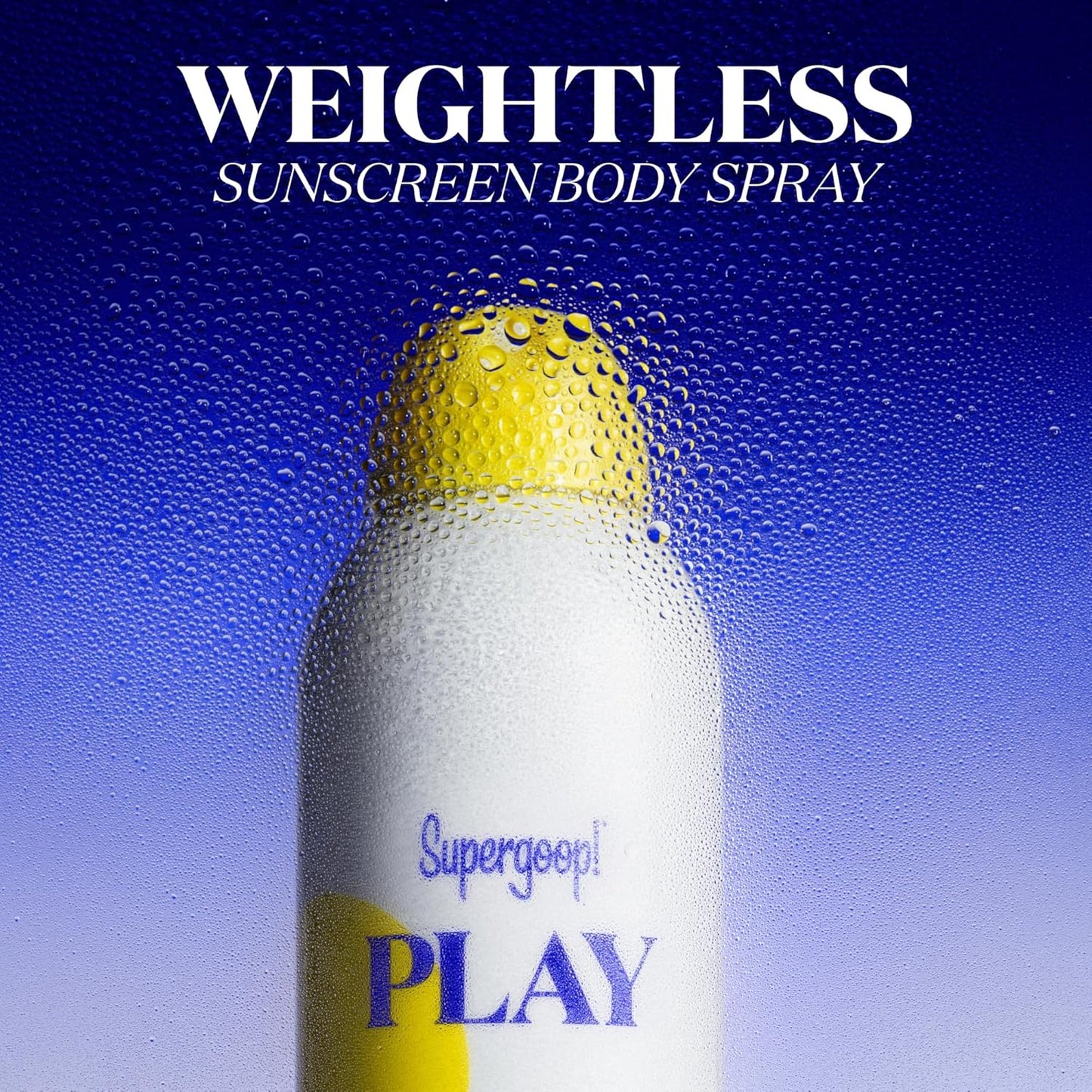 Supergoop! PLAY SPF 50 Antioxidant Body Mist w/Vitamin C - 3 fl oz, 2 Pack - Broad Spectrum Sunscreen Spray - Great for Active Days