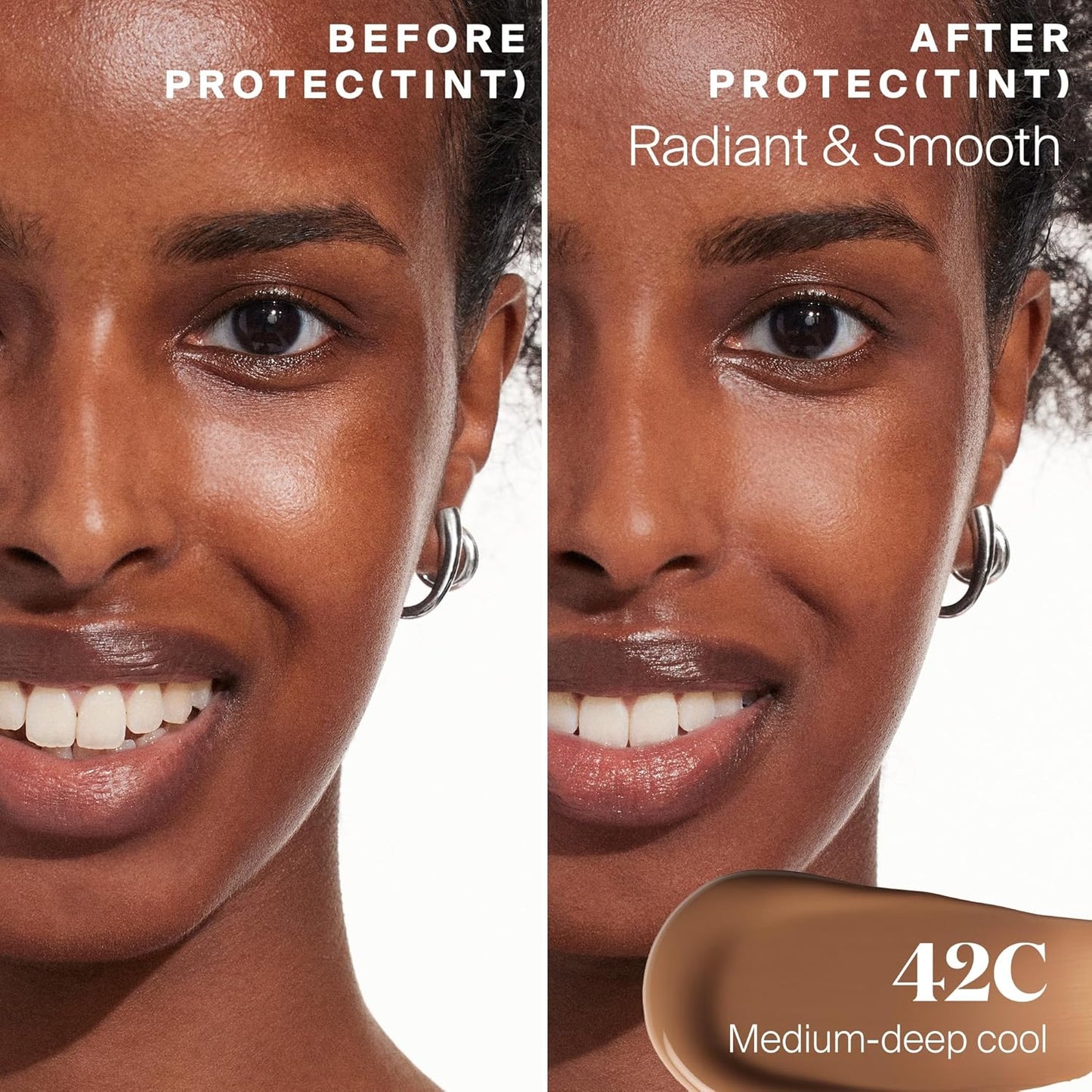 Supergoop! Protec(tint) Daily Skin Tint SPF 50 - 42C - Light, Buildable Coverage for Immediately Smooth, Even-Looking Skin - Natural Finish