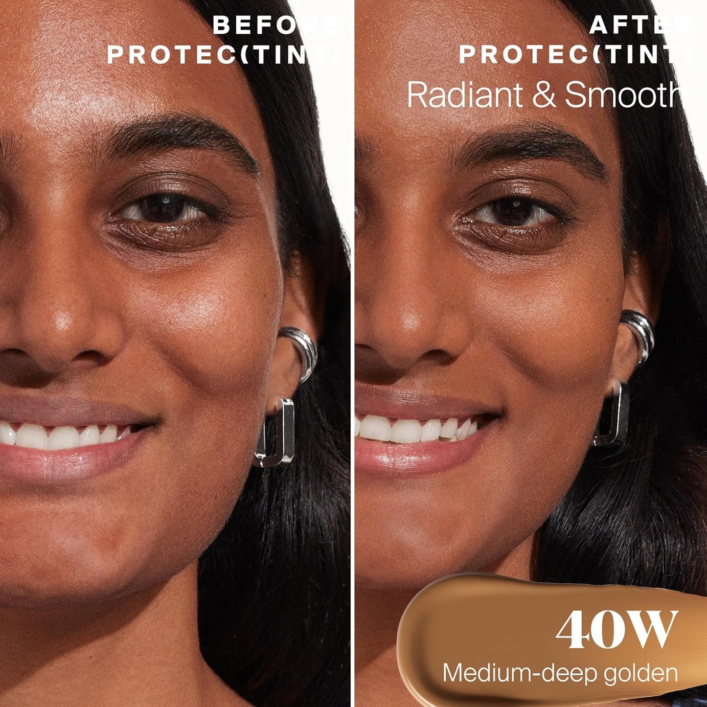 Supergoop! Protec(tint) Daily Skin Tint SPF 50 - 40W - Light, Buildable Coverage for Immediately Smooth, Even-Looking Skin - Natural Finish