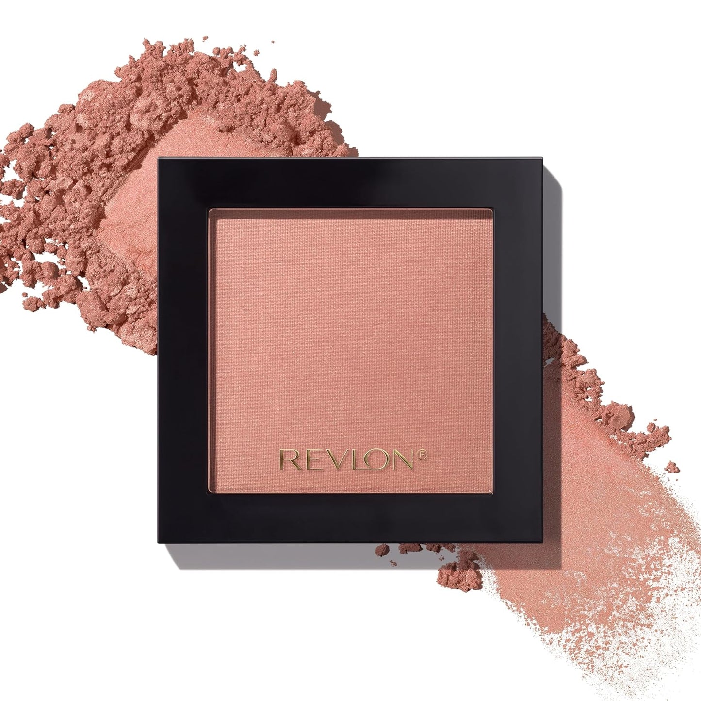 Revlon Blush, Powder Blush Face Makeup, High Impact Buildable Color, Lightweight & Smooth Finish, 006 Naughty Nude, 0.17 oz